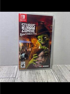 Nintendo Switch Stubbs the Zombie in Rebel Without a Pulse - Red & Green Cover
